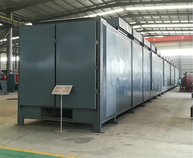 Chain plate drying machine